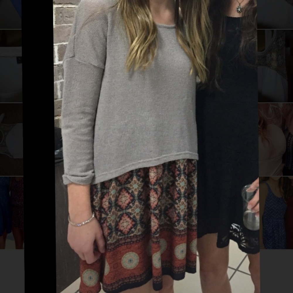 Sweater dress